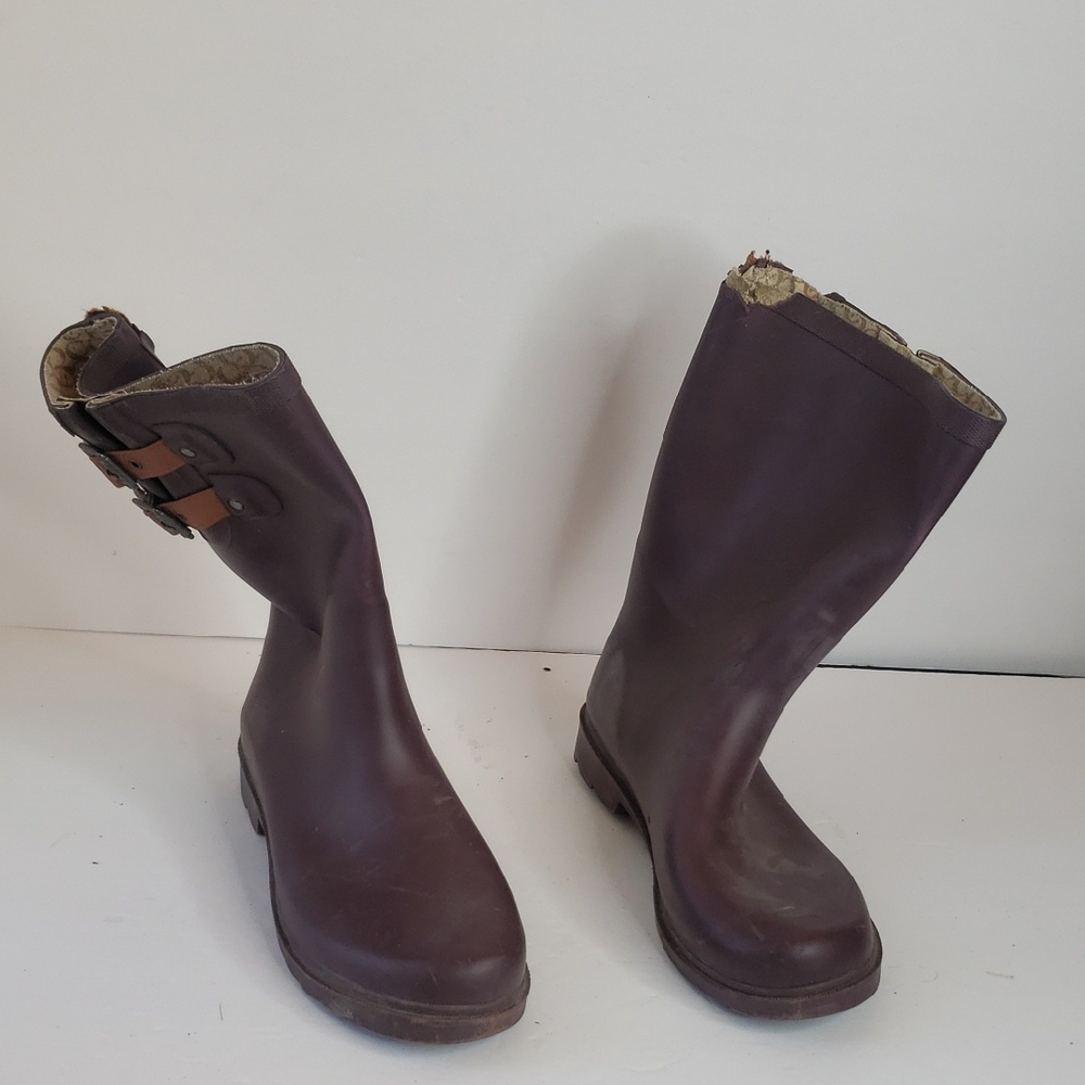 Chooka Purple Rain Boots Size 10